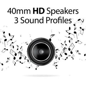 Cardo Spirit HD dual pack opened box displaying both headsets and mounting accessories