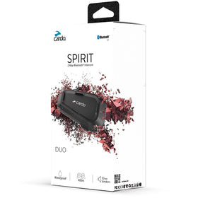 Cardo Spirit side mount close-up showcasing secure helmet attachment for stability