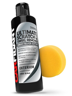 Carfidant kit front packaging showing bottle and buffer pad for easy restoration