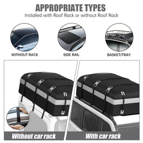 Carforu mounted on SUV side profile demonstrating stable travel benefit