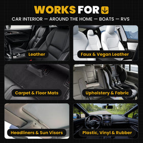 CarGuys cleaning dashboard and vents leaving clean, residue-free trim and finish