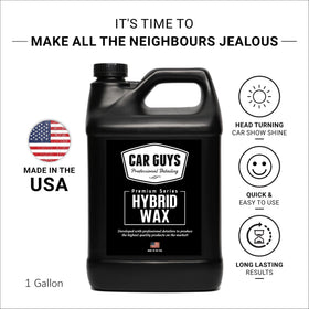 CarGuys being sprayed on a car door for quick, streak-free application