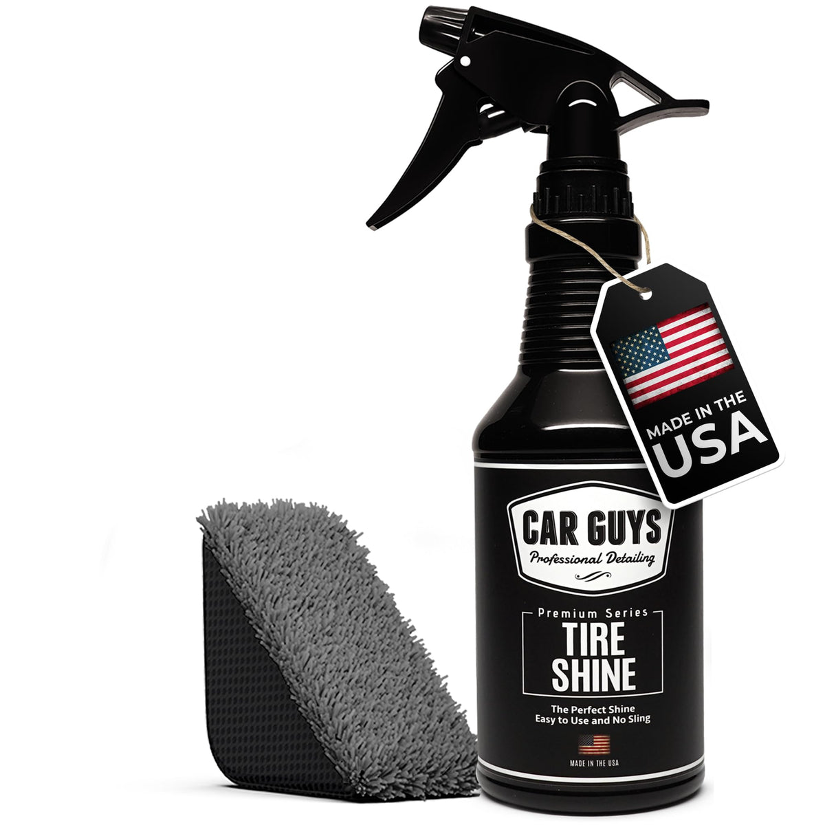 CarGuys bottle front view showing label and 18 oz size benefit