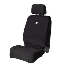Carhartt front seat cover front view showing durable protection and easy fit