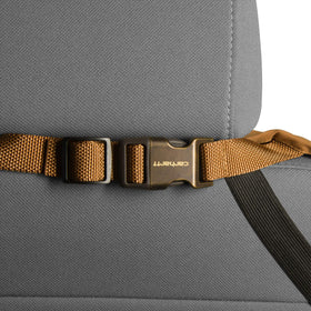 Carhartt seat cover in use with dog demonstrating easy protection