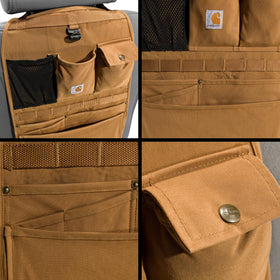 Carhartt close-up of CORDURA fabric showing durability and abrasion resistance benefit