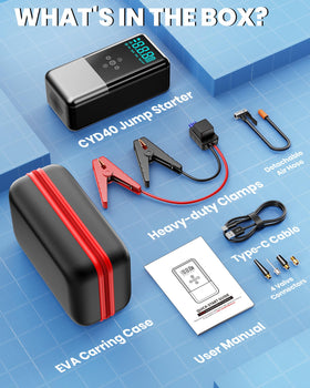 carhelper held in hands to show portable size and easy handling
