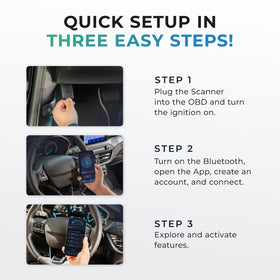 Hand holding Carista EVO to show size and portability for DIY mechanics