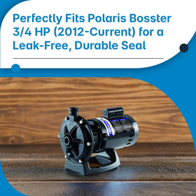 Carjo installation on booster pump, shows real-world fit and streamlined maintenance