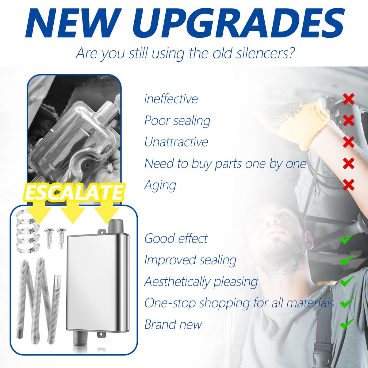 carleef adjustable clamps and screws close-up ensuring secure airtight connections