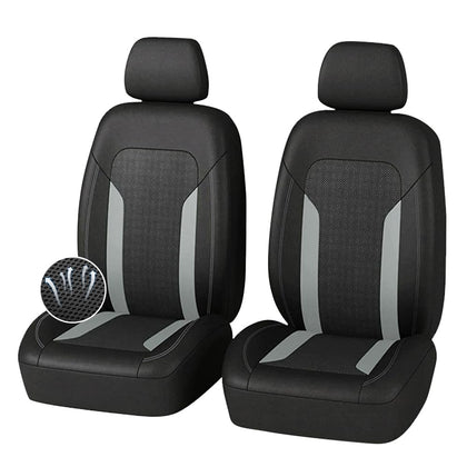 carleef front seat cover full view showing breathable design and protection