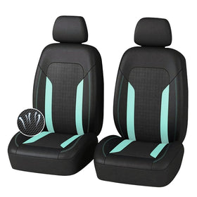 carleef front seat full view showing mint covers and cool airflow benefit