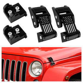 carleef front view hood latches showing secure fit and stylish look