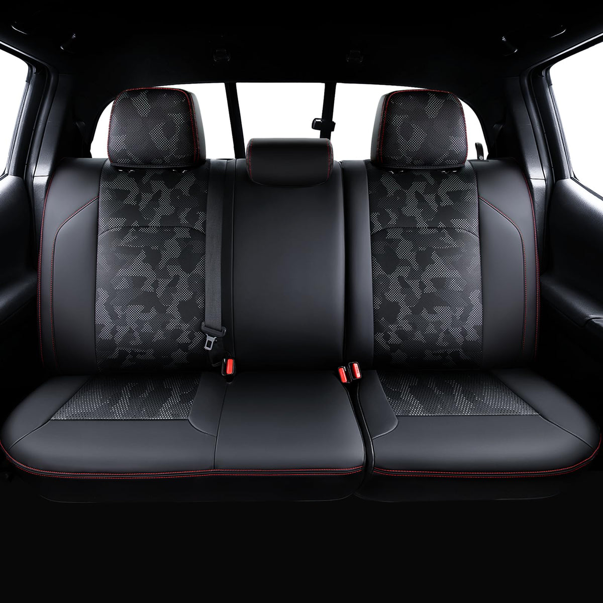 Carlimeki close-up texture of faux leather showing durable finish
