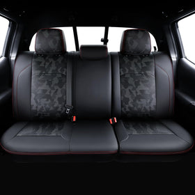 Carlimeki close-up texture of faux leather showing durable finish