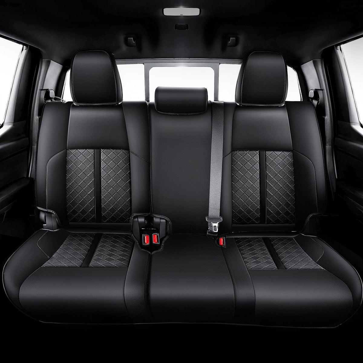 Carlimeki close-up faux leather texture highlighting durable finish