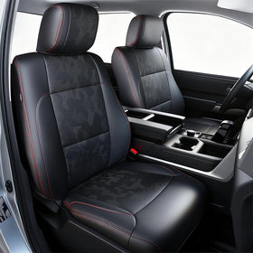 Carlimeki front seats full coverage showing clean protection and upgraded look