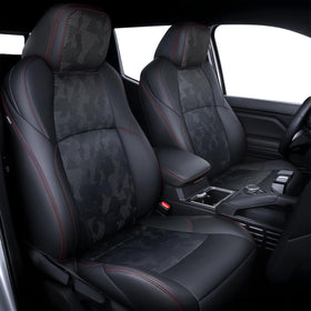 Carlimeki front seat full view showing tailored fit and upgraded look