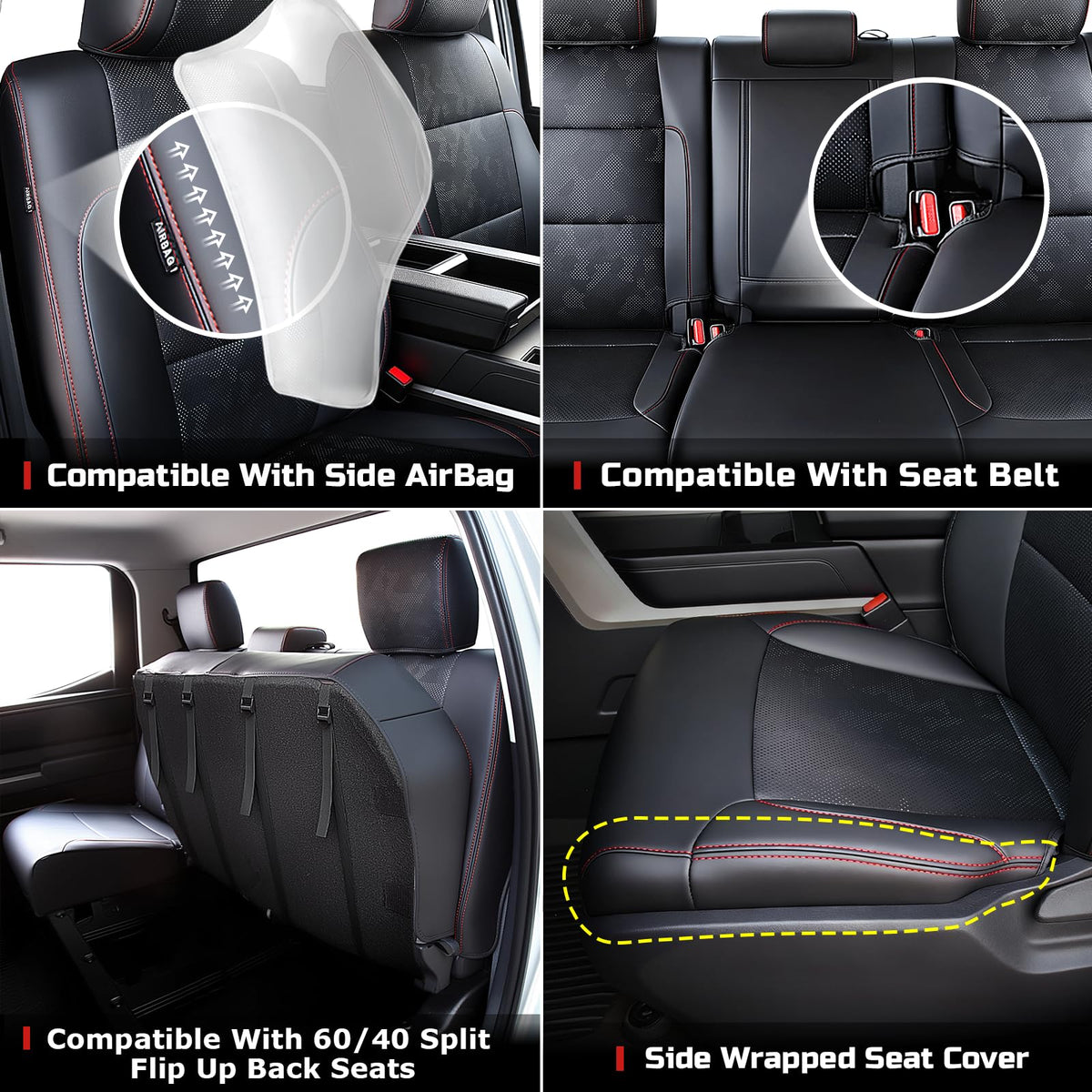 Carlimeki headrest and bolster fit showing precise alignment and comfort
