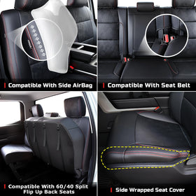 Carlimeki headrest and bolster fit showing precise alignment and comfort
