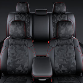 Carlimeki seat installed in Tacoma cabin demonstrating clean protection