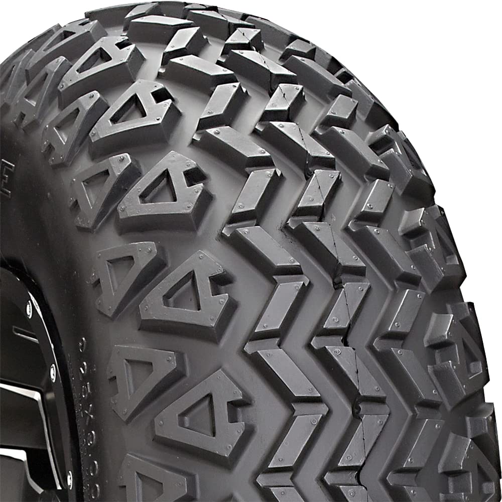 Carlisle All Trail II tread close-up highlighting lug design and mud-shedding