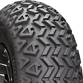 Carlisle All Trail II tread close-up highlighting lug design and mud-shedding