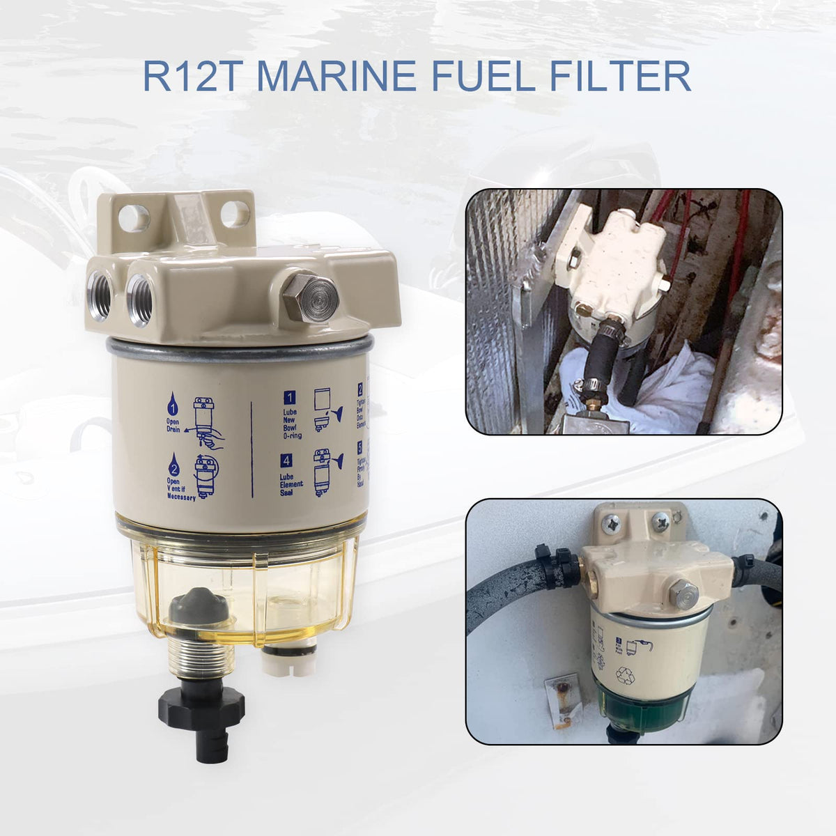CARMOCAR included fittings and plugs for flexible installation options