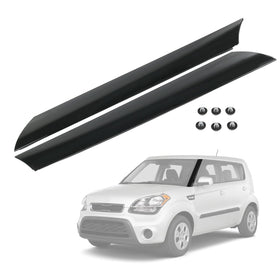 CARMOCAR front packaging showing both A-pillar trims and included parts, ensures correct replacement