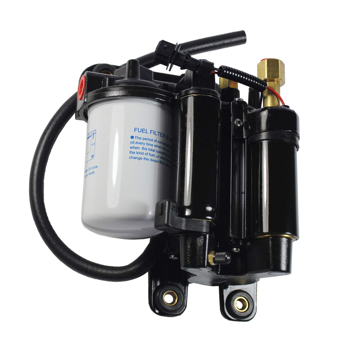 CARMOCAR fuel pump front view showing full assembly and reliable fit