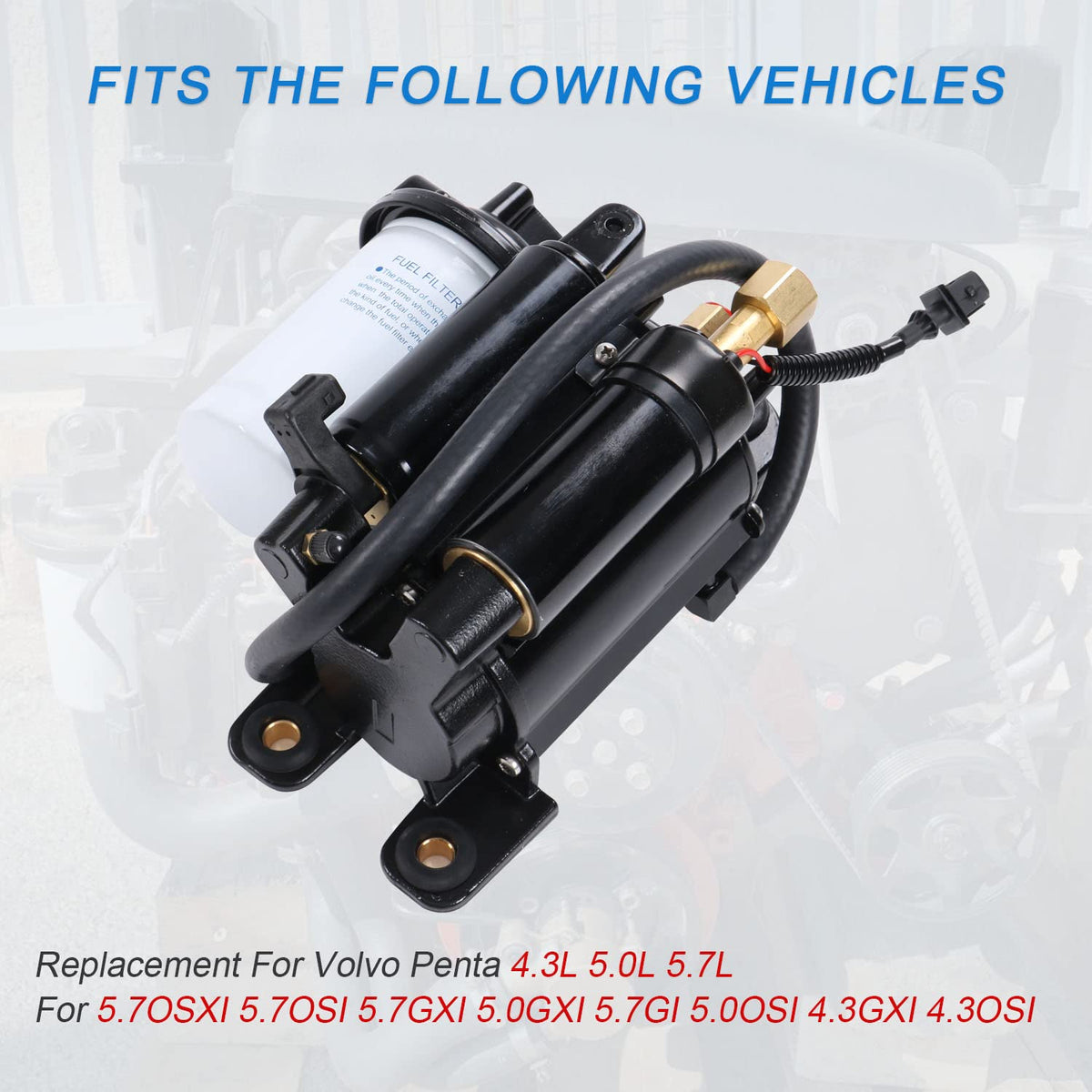 CARMOCAR detail of integrated reservoir ensuring steady fuel supply