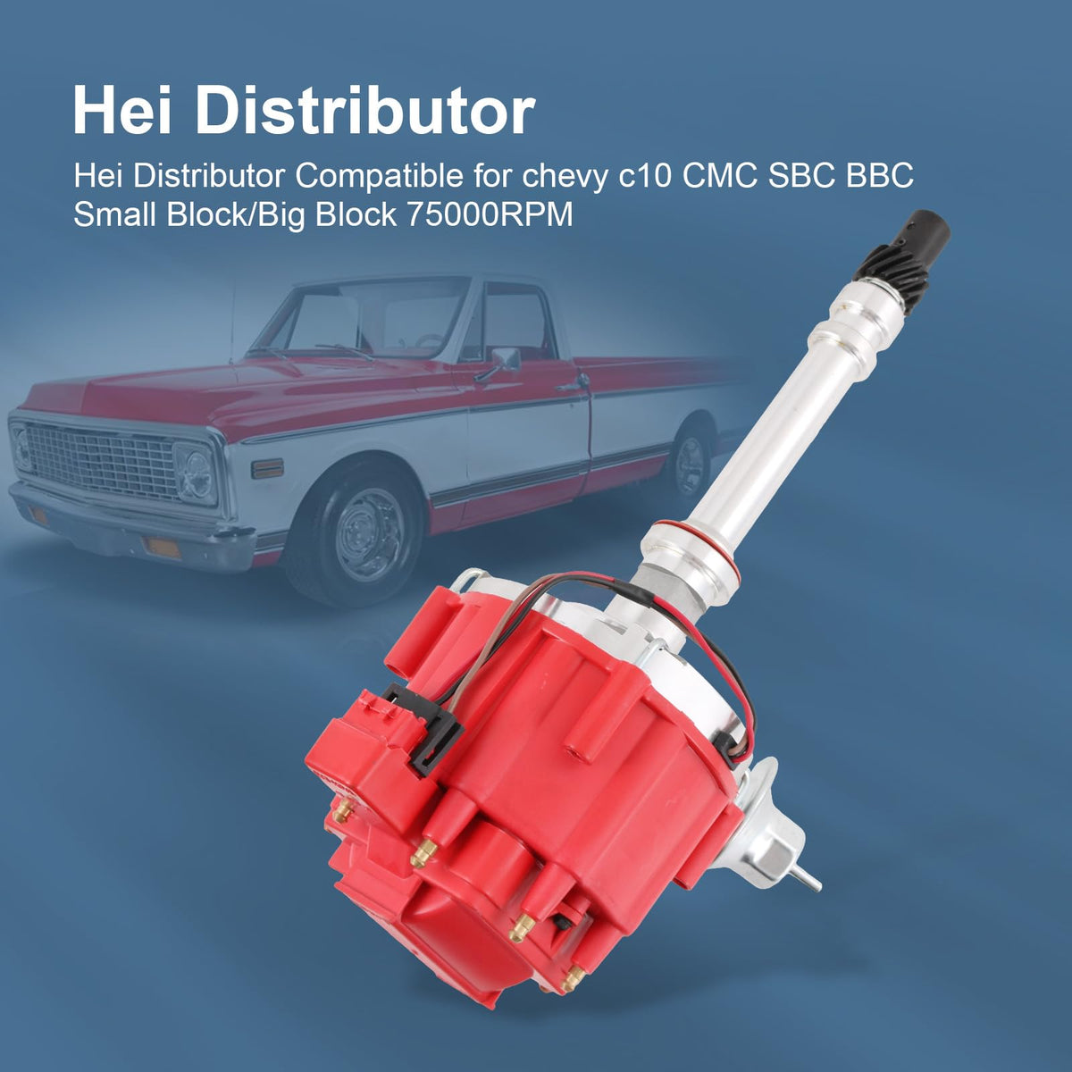 CARMOCAR hardened gear detail displaying high-grade steel gear for long-lasting durability