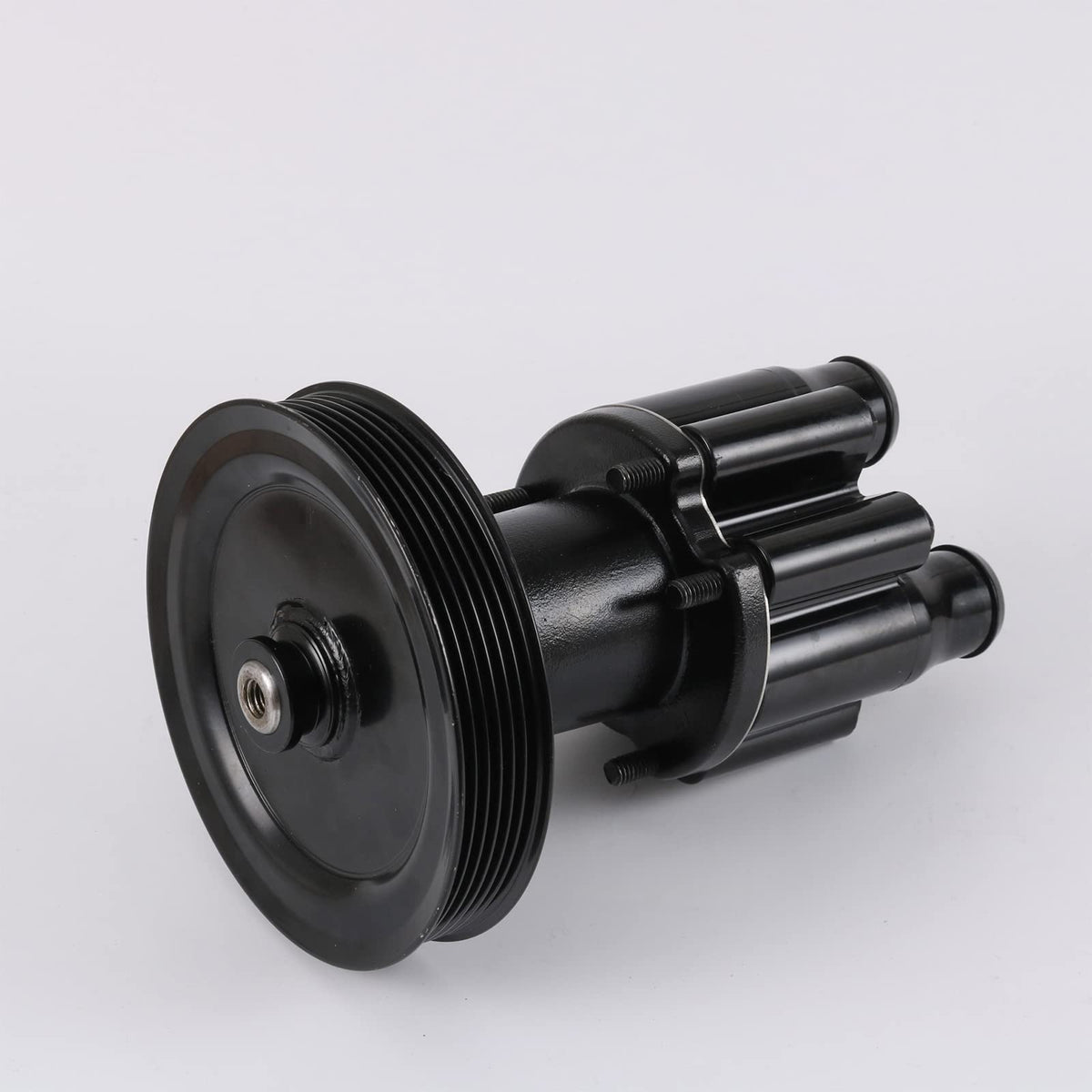CARMOCAR pump mounted in boat engine bay demonstrating real-world fit and access