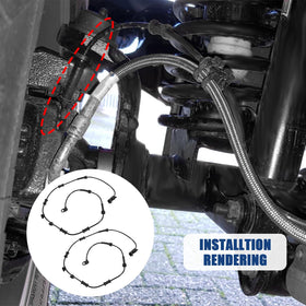 CARMOCAR sensors in a garage during installation illustrating straightforward DIY replacement