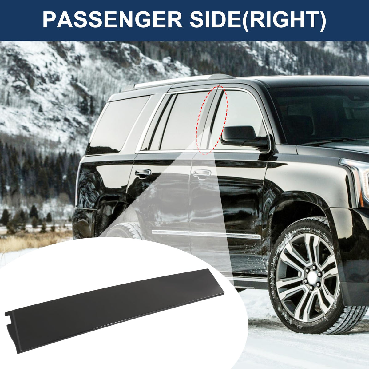 CARMOCAR lifestyle image on Suburban side profile showing cohesive exterior update