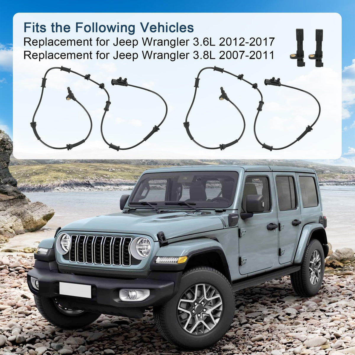 CARMOCAR rear sensor close-up revealing durable housing and corrosion-resistant finish