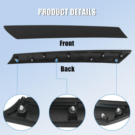 CARMOCAR rubber seal edge detail demonstrating tight seal to reduce water entry