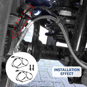 CARMOCAR sensors with mounting screws arranged to show included hardware and fit