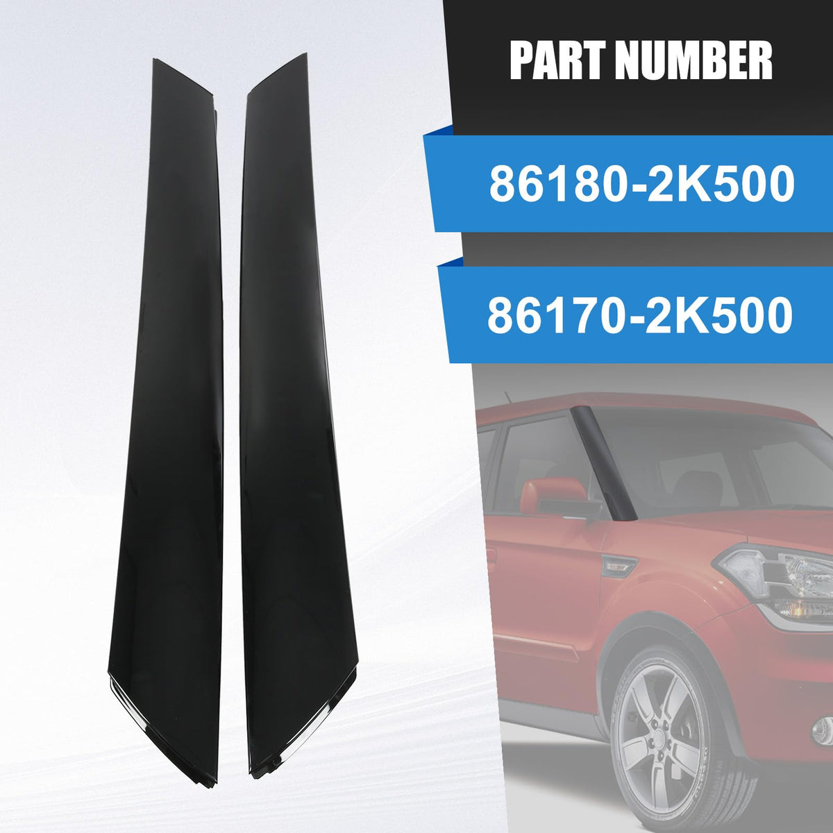 CARMOCAR side profile installed on Kia Soul illustrating improved appearance and fitment