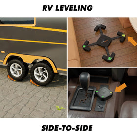 CARMTEK unit beside standard leveling block showing scale