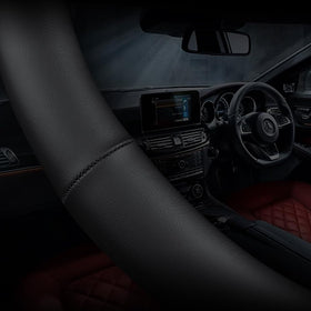 Carodi in-cabin lifestyle shot highlighting comfort and protection benefit