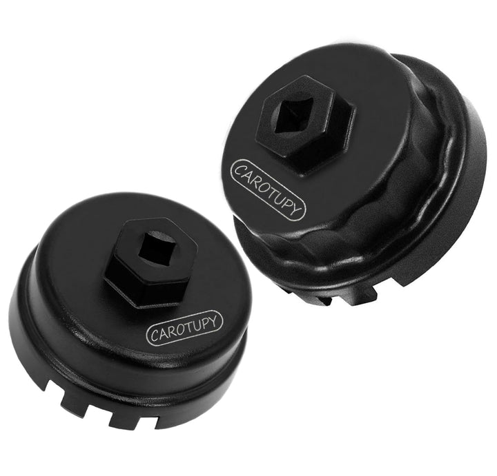 CAROTUPY front view of sockets showing fit and easy use