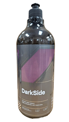 CARPRO DarkSide liter bottle held in hand illustrating true size