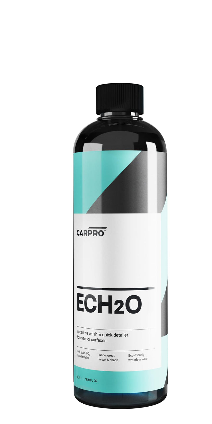 CARPRO bottle front label showing product name and size, clear branding benefit