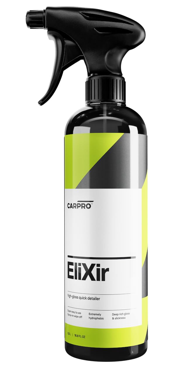 CARPRO Elixir front bottle shot showing product and clear benefit of glossy finish