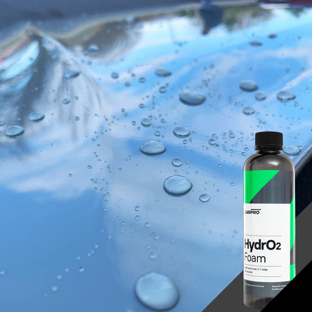 CARPRO dense foam close-up illustrating rich suds that lift dirt effectively