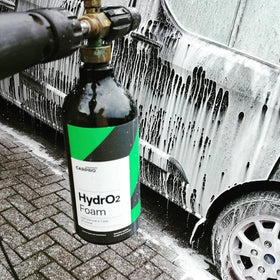 CARPRO glossy paint after wash highlighting deep shine and hydrophobic finish