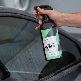 CARPRO HydrO2 Lite label close-up highlighting silica formula and production date