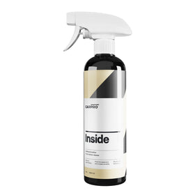 CARPRO bottle front label showing product name and volume, clear identification benefit