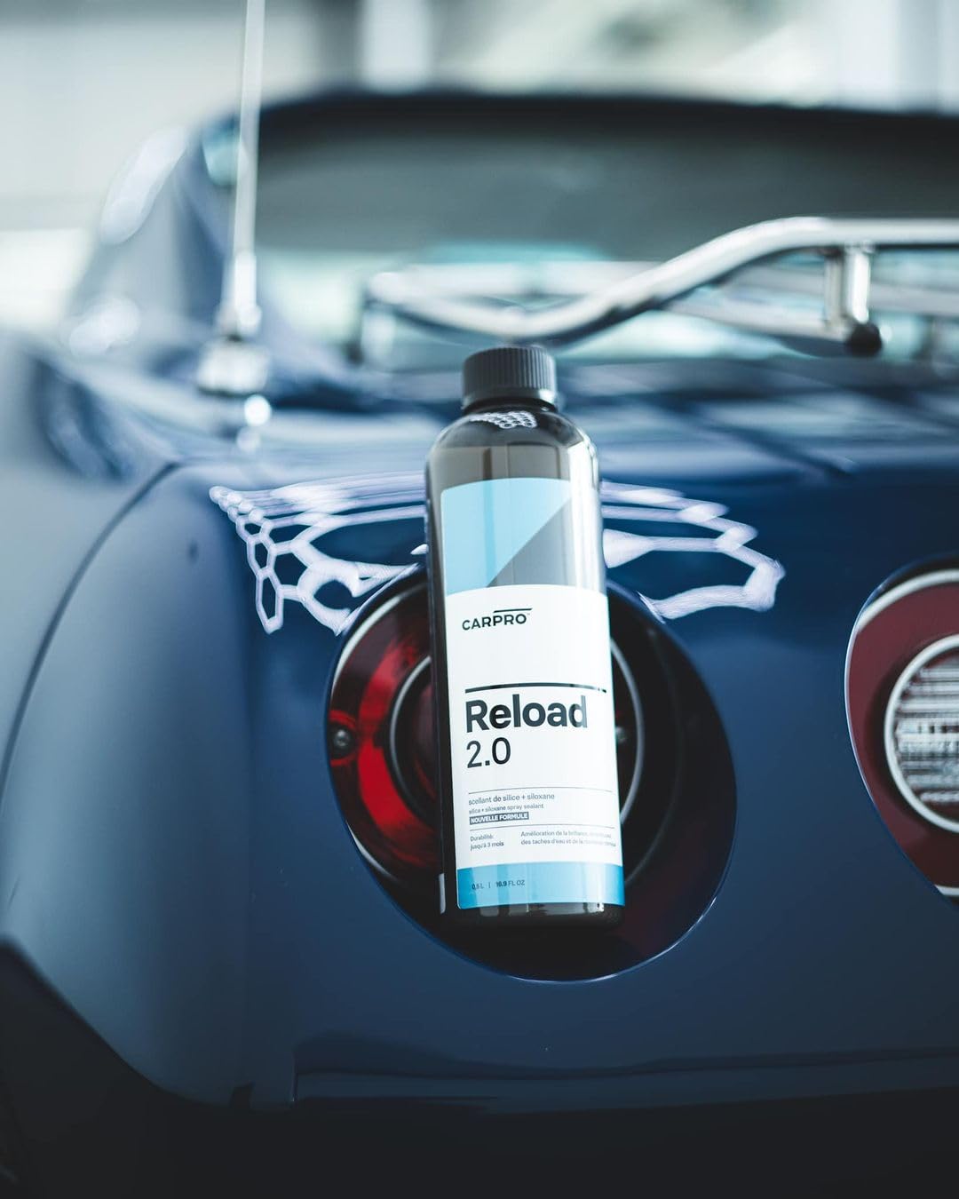 CARPRO in a detailing setting showing real-world use for faster washing and drying
